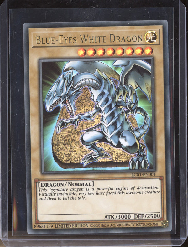 Blue-Eyes White Dragon 2023 Yu-Gi-Oh Legendary Collection 25th Anniversary Edition LC01-EN004 Ultra Rare