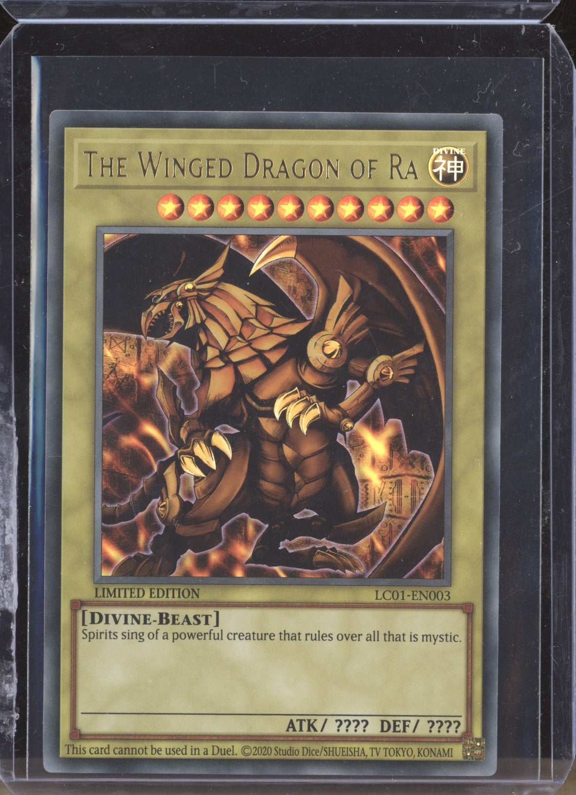 The Winged Dragon of Ra 2023 YuGiOh! Legendary Collection 25th Ann. EN003