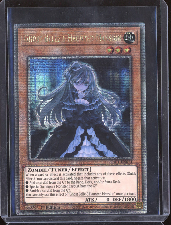 Ghost Belle & Haunted Mansion 2023 Yu-Gi-Oh 25th Anniversary Rarity Collection RA01-EN011 Quarter Century Secret Rare