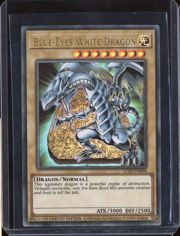 Blue-Eyes White Dragon 2023 Yu-Gi-Oh Legendary Collection 25th Anniversary Edition LC01-EN004 Ultra Rare