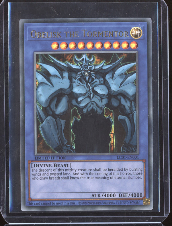 Obelisk the Tormentor 2023 Yu-Gi-Oh Legendary Collection 25th Anniversary Edition LC01-EN001 Ultra Rare