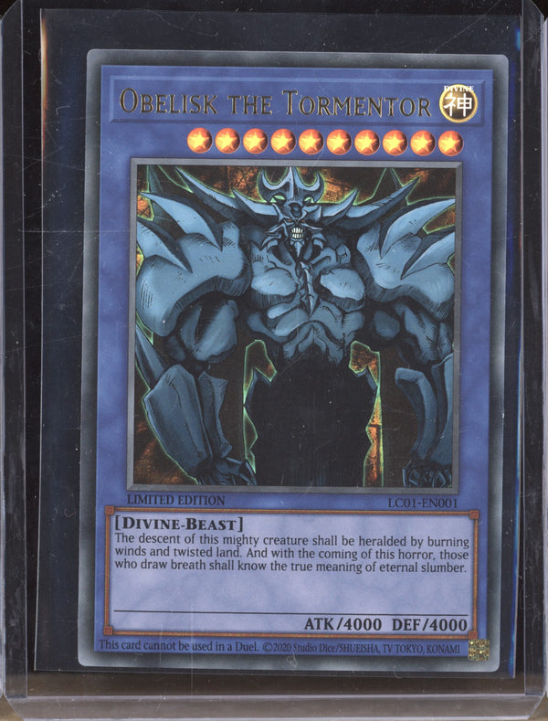 Obelisk the Tormentor 2023 Yu-Gi-Oh Legendary Collection 25th Anniversary Edition LC01-EN001 Ultra Rare