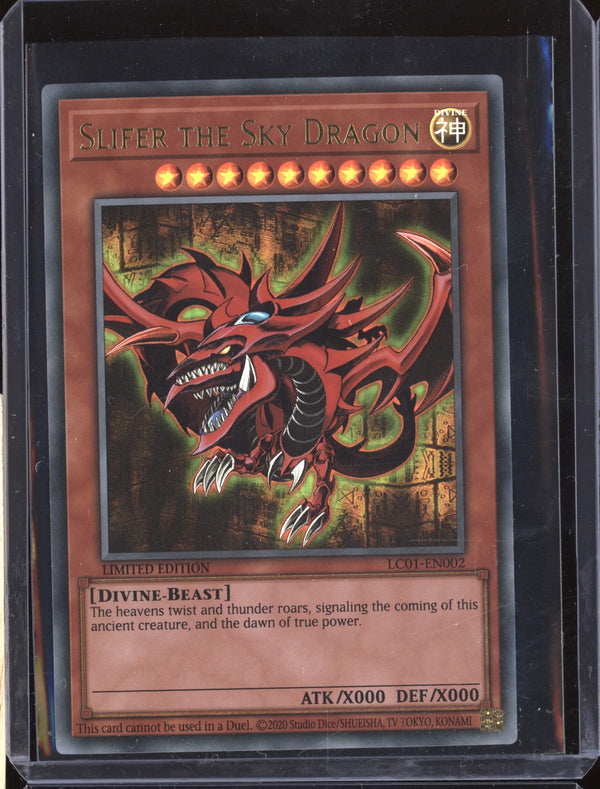 Slifer the Sky Dragon 2023 Yu-Gi-Oh Legendary Collection 25th Anniversary Edition LC01-EN002 Ultra Rare