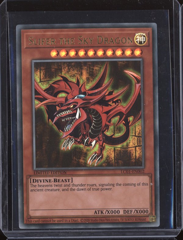 Slifer the Sky Dragon 2023 Yu-Gi-Oh Legendary Collection 25th Anniversary Edition LC01-EN002 Ultra Rare