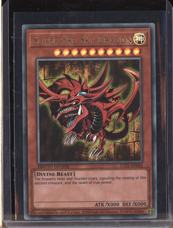 Slifer the Sky Dragon 2023 Yu-Gi-Oh Legendary Collection 25th Anniversary Edition LC01-EN002 Ultra Rare