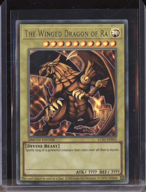 The Winged Dragon of Ra 2023 Yu-Gi-Oh Legendary Collection 25th Anniversary Edition LC01-EN003 Ultra Rare