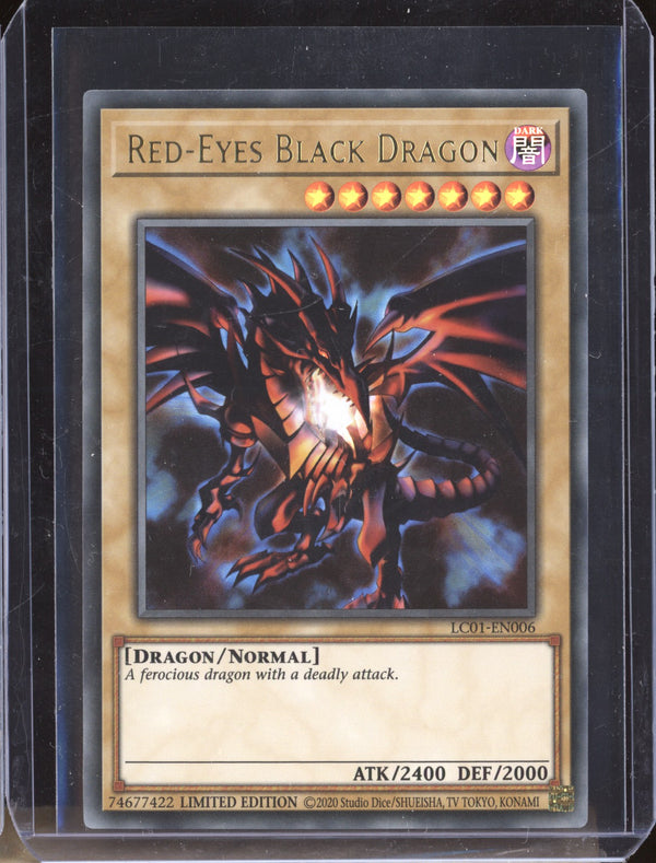 Red-Eyes Black Dragon 2023 Yu-Gi-Oh Legendary Collection 25th Anniversary Edition LC01-EN006 Ultra Rare