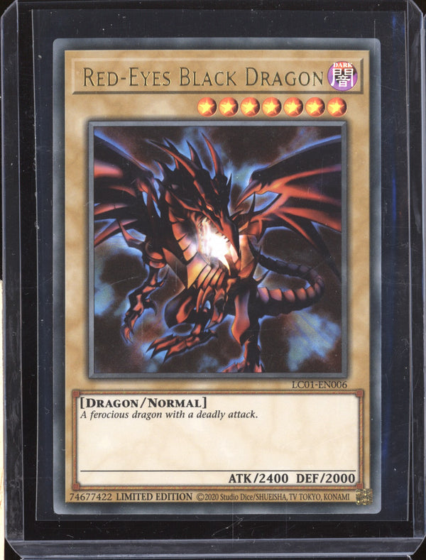 Red-Eyes Black Dragon 2023 Yu-Gi-Oh Legendary Collection 25th Anniversary Edition LC01-EN006 Ultra Rare