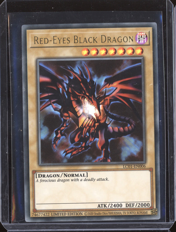 Red-Eyes Black Dragon 2023 Yu-Gi-Oh Legendary Collection 25th Anniversary Edition LC01-EN006 Ultra Rare