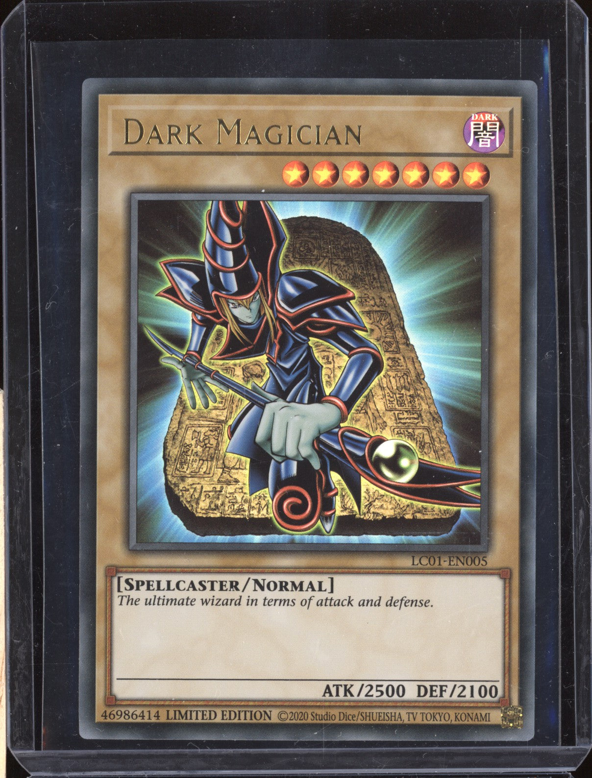 Dark Magician 2023 Yu-Gi-Oh Legendary Collection 25th Anniversary Edition LC01-EN005 Ultra Rare